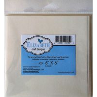 Elizabeth Craft Designs - Clear Double Sided 6x6 Adhesive