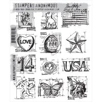 Tim Holtz Stampers Anonymous - Mini Blueprints 2
