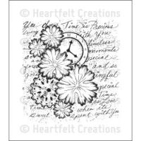 Heartfelt Creations - Majestic Collage Precut Stamp  ^