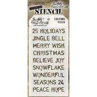 Tim Holtz Stampers Anonymous - Christmas Stencil