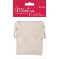 Docrafts - Create Christmas Canvas Drawstring Bags