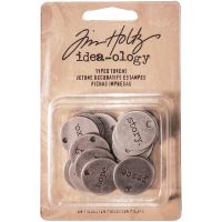 Tim Holtz Idea-ology - Typed Tokens