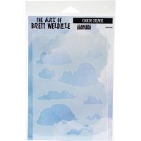 Stampers Anonymous - Brett Weldele Clouds Stencil