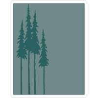 Tim Holtz Alterations - Tall Pines Texture Fade aka Embossing Folder