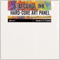 Tim Holtz Ranger - Alcohol Ink Hard-Core Art Panels  4x4