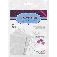 Scrapbook Adhesives - 3D Foam Hearts Limited Edition  -