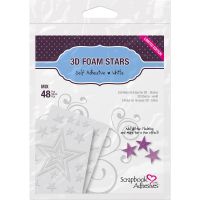 Scrapbook Adhesives - 3D Foam Star Shapes Limited Edition  -