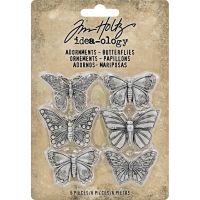 Tim Holtz Idea-ology - Butterflies Adornments