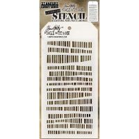Tim Holtz Stampers Anonymous - Code Stencil  -