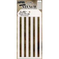 Tim Holtz Stampers Anonymous - Shifter Stripes Stencil  -