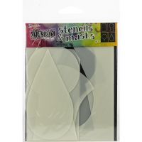 Dylusions Ranger Stencils and Masks - Basic Shapes