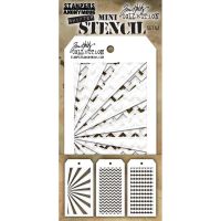 Tim Holtz Stampers Anonymous - Shifter Mini Stencils #42