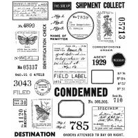 Tim Holtz Stampers Anonymous - Field Notes Stamp Set  -