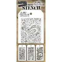 Tim Holtz Stampers Anonymous - Mini Stencil Set #47