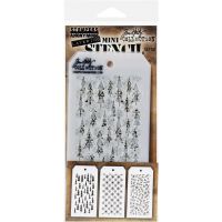 Tim Holtz Stampers Anonymous - Mini Stencil Set 50