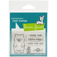 Lawn Fawn - Germ-Free Bear Stamp and Die Bundle Set