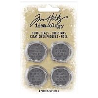 Tim Holtz Idea-ology - Christmas Quote Seals