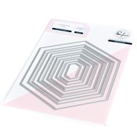 PinkFresh - Nested Hexagons Dies