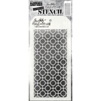 Tim Holtz Stampers Anonymous - Linked Circle Stencil  -