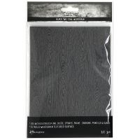 Tim Holtz Ranger - Black Two-tone Woodgrain Paper