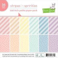 Lawn Fawn - Stripes 'n Sprinkles 6x6 Paper Pack