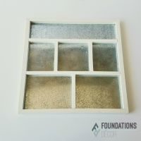 Foundations Decor - Magnetic Shadow Box Frame - White