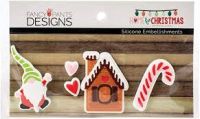 Fancy Pants Designs - Home for the Holidays - Silicone Embellishments
