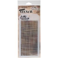 Tim Holtz Stampers Anonymous - Linen Stencil