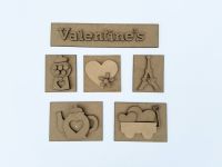 Foundations Decor - Valentines Shadow Box Kit  -