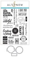 Altenew - Crafty Life Stamps and Dies Set  -