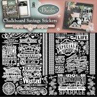Hot Off The Press - Chalkboard Sayings Stickers