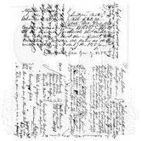 Tim Holtz Stampers Anonymous - Ledger Script  -