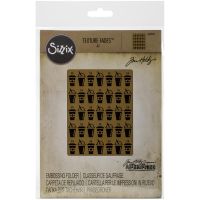 Tim Holtz - Alterations - Retired - On The Way Embossing Folder  -