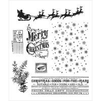 Tim Holtz  Stampers Anonymous - Christmas Nostalgia  -