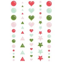 Fancy Pants Designs - Home for the Holidays - Puffy Stickers