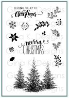Gina K Designs - Christmas Greenery Stamp Set