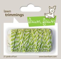 Lawn Trimmings - Lime Hemp Cord