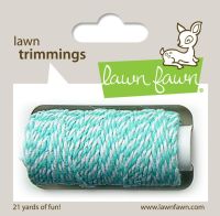 Lawn Trimmings - Aquamarine Hemp Cord  -
