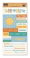 Paper Loft Island Sun Summertime Accessory Sheet
