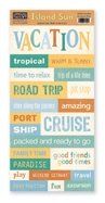 Paper Loft Island Sun Vacation Accessory Sheet