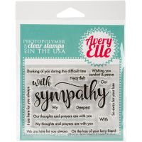 Avery Elle - With Sympathy Stamp Set