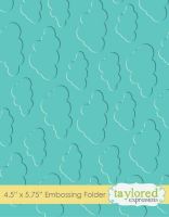 Taylored Expressions - Cloudy Days Embossing Folder  -