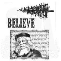 Tim Holtz Stampers Anonymous - Just Believe Stamp Set  -