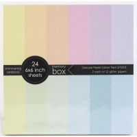Memory Box - Pastel Glitter Pad  -