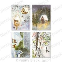 Penny Black - Home for Christmas Printed Cards