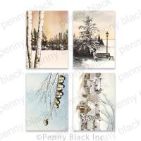 Penny Black - Snowfall Serenity Printed Cards