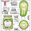 Darcie - Big Dill Clear Stamp Set and "Tin Pins"  -