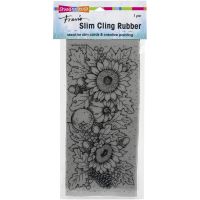 Stampendous - Slim Fall Sunflowers Stamp  -