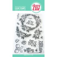 Avery Elle - Rustic Wreath Stamp Set  -