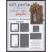 Wendy Vecchi Studio 490 - Art Parts Square and Rectangle Frames